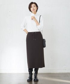 J.PRESS LADIES 【洗える】デュアルウォームポンチ スカート