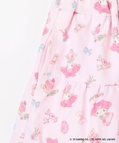 ANY KIDS 【マイメロディ＆クロミ×ANY KIDS】総柄 ティアードスカート