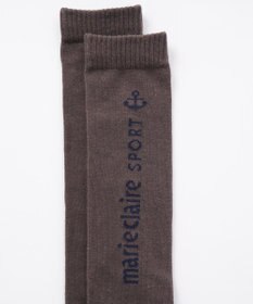 FILA GOLF／marie claire 【marie claire SPORT】ブランドロゴ入りニーハイソックス