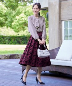 Tiaclasse 【洗える】フロッキースカート