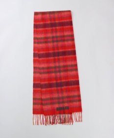 AURORA 【 ANNA SUI（アナ スイ）】ウールチェックマフラー(WASH)