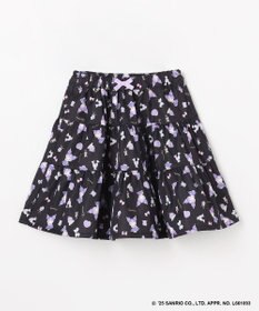 ANY KIDS 【マイメロディ＆クロミ×ANY KIDS】総柄 ティアードスカート