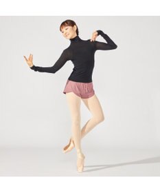 Chacott ハイネックトップ (サーモギア(R)糸使用）