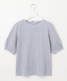 J.PRESS LADIES L 【WEB限定カラーあり・抗菌消臭・吸水速乾】サッカージャージー ボリュームスリーブ カットソー