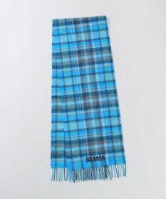 AURORA 【 ANNA SUI（アナ スイ）】ウールチェックマフラー(WASH)