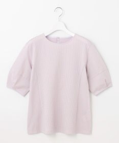 J.PRESS LADIES L 【WEB限定カラーあり・抗菌消臭・吸水速乾】サッカージャージー ボリュームスリーブ カットソー