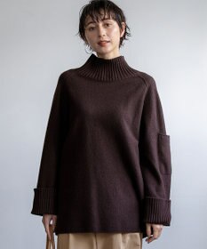 23区 S 【新色追加】ボイルドウールコンビニット チュニック