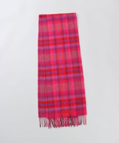 AURORA 【 ANNA SUI（アナ スイ）】ウールチェックマフラー(WASH)