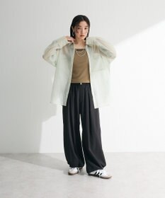 Green Parks 　・ＥＬＥＮＣＡＲＥ　ＤＵＥ　ラメシアー長袖シャツ