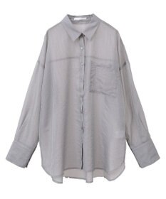 Green Parks 　・ＥＬＥＮＣＡＲＥ　ＤＵＥ　ラメシアー長袖シャツ