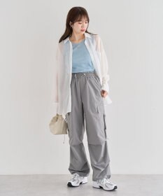 Green Parks 　・ＥＬＥＮＣＡＲＥ　ＤＵＥ　ラメシアー長袖シャツ