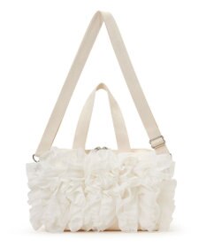 LeSportsac RUFFLE EVERYDAY SM SATCHEL/メレンゲレースラッフル