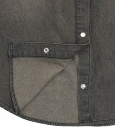 WEGO デニムウエスタンBIGシャツ