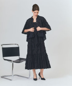 GRACE CONTINENTAL フラワーembキャミドレス