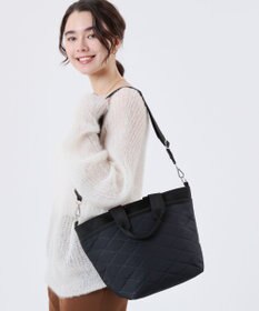 LeSportsac BUCKET TOTE/ブラッククロスデボス