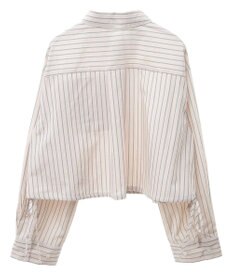 earth music&ecology Ｓｅｔ２点　ドロストショートシャツ＋キャミブラウス