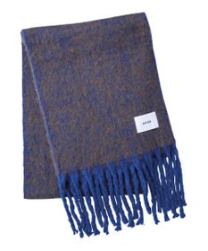 MOONBAT estaa ボリュームマフラー シャンブレー／手洗い可