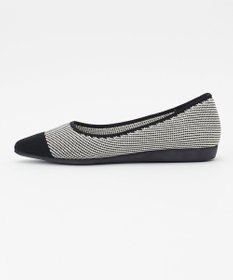 steppi 【洗える/撥水】  バイカラー ポインテッドパンプス