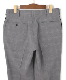 J.PRESS MEN 【Peppin Merino Comfort】【ウォッシャブル可 / 折り目加工】ファンシーチェック スラックス / ノータック