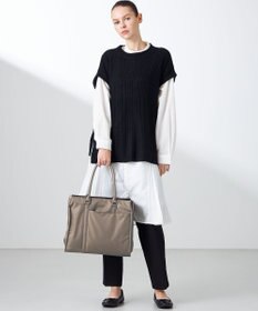 Y'SACCS 【ムック本掲載】ツイルナイロン　スクエアトート　Mサイズ