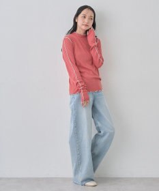 earth music&ecology メローハイネックプルオーバー