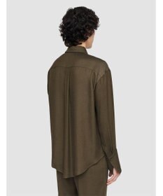 JOSEPH ビスコースツイル　ボタンダウンシャツ