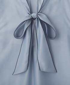 YECCA VECCA シアーボウタイブラウス