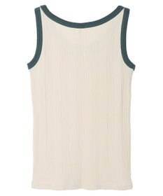 AMERICAN HOLIC バイカラーテレコタンクトップ