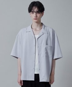 WEGO 【速乾/シワになりにくい】ドライポリオープンカラーシャツ(S)