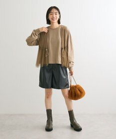 Green Parks ＳＥＴ２点　チュールベスト＋ロンＴＥＥ