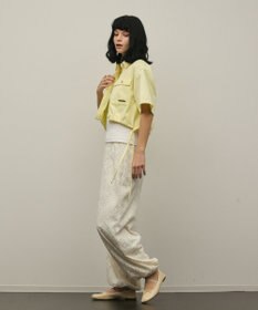 GRACE CONTINENTAL ハーフスリーブデニムシャツ