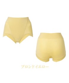 BRADELIS New York 【BRADELIS NewYork peace】綿混楽々dailyソフトショーツ25 補正下着 深め ヒップアップ お腹スッキリ