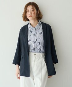 YECCA VECCA リネンライクジャケット