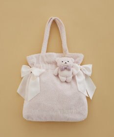 Maison de FLEUR 【限定カラーあり】リボンベアパスケース