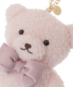 Maison de FLEUR 【限定カラーあり】リボンベアパスケース