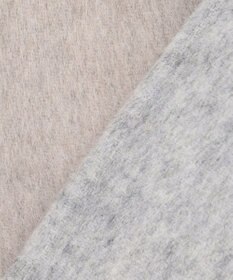 J.PRESS LADIES 【リバーシブル】ウールナイロン リバー ノーカラー ショートコート