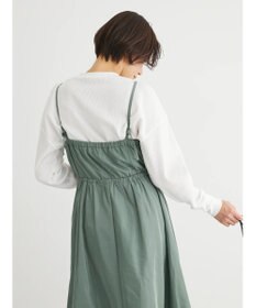 Green Parks ・ＳＵＧＡＲ　ＳＰＯＯＮ　コルセット風キャミワンピース