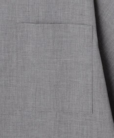 23区 【SLOW/一部店舗限定】ライトタンブラータフタ バックボタン シャツ