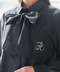 Feroux 【2WAY】リボンタイシャツ ワンピース