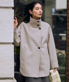 ANY L スタンドコクーンコート