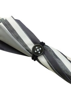 +RING UNISEX プラスリング 長傘 60cm BLK-STP T1373