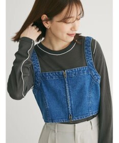 Green Parks デニムビスチェ