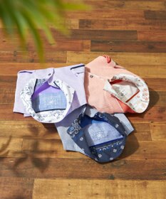 JOSEPH ABBOUD 【キングサイズ・愛されて20年！オーガニックコットン使用】 バンダナプリント ダディ ポロシャツ