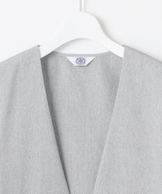 J.PRESS LADIES L リネンライクジャージー ロング ジレ