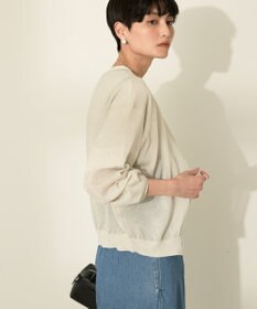 AMERICAN HOLIC シアークルーネックニットカーディガン