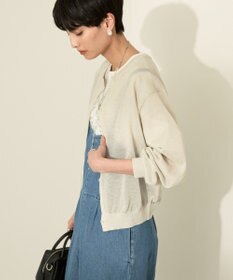 AMERICAN HOLIC シアークルーネックニットカーディガン