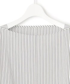 23区 L 【一部店舗限定/洗える】ハイカウントウェザーストレッチ ボートネック コンパクト ブラウス