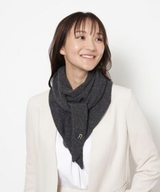 MOONBAT FURLA(フルラ）カシミヤ スパンコール トライアングルストール