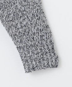 自由区 L 【洗える】ラメブークレ ニット