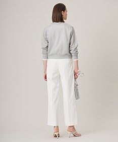 ICB 【洗える】 シアーレイヤードカーディガン